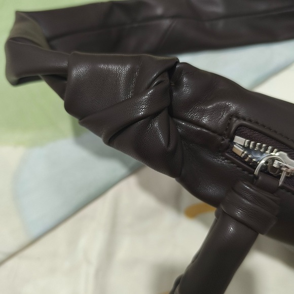 Lemaire Brown Calfskin Leather Shoulder Bag - Picture 4 of 7